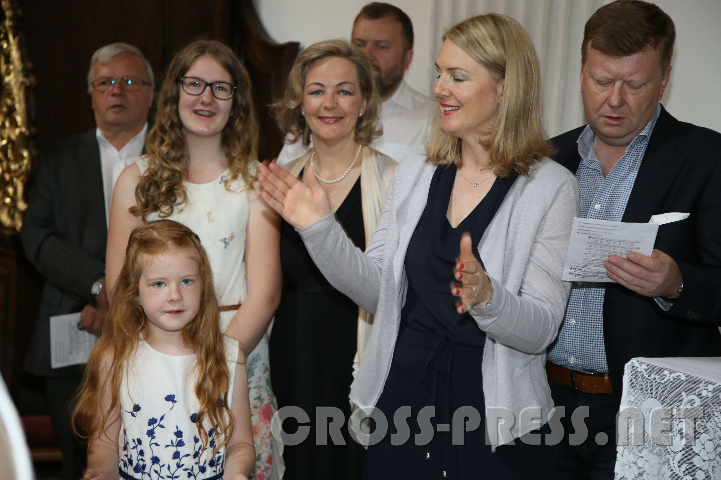 Firmung mit Abt Petrus und Altabt Berthold