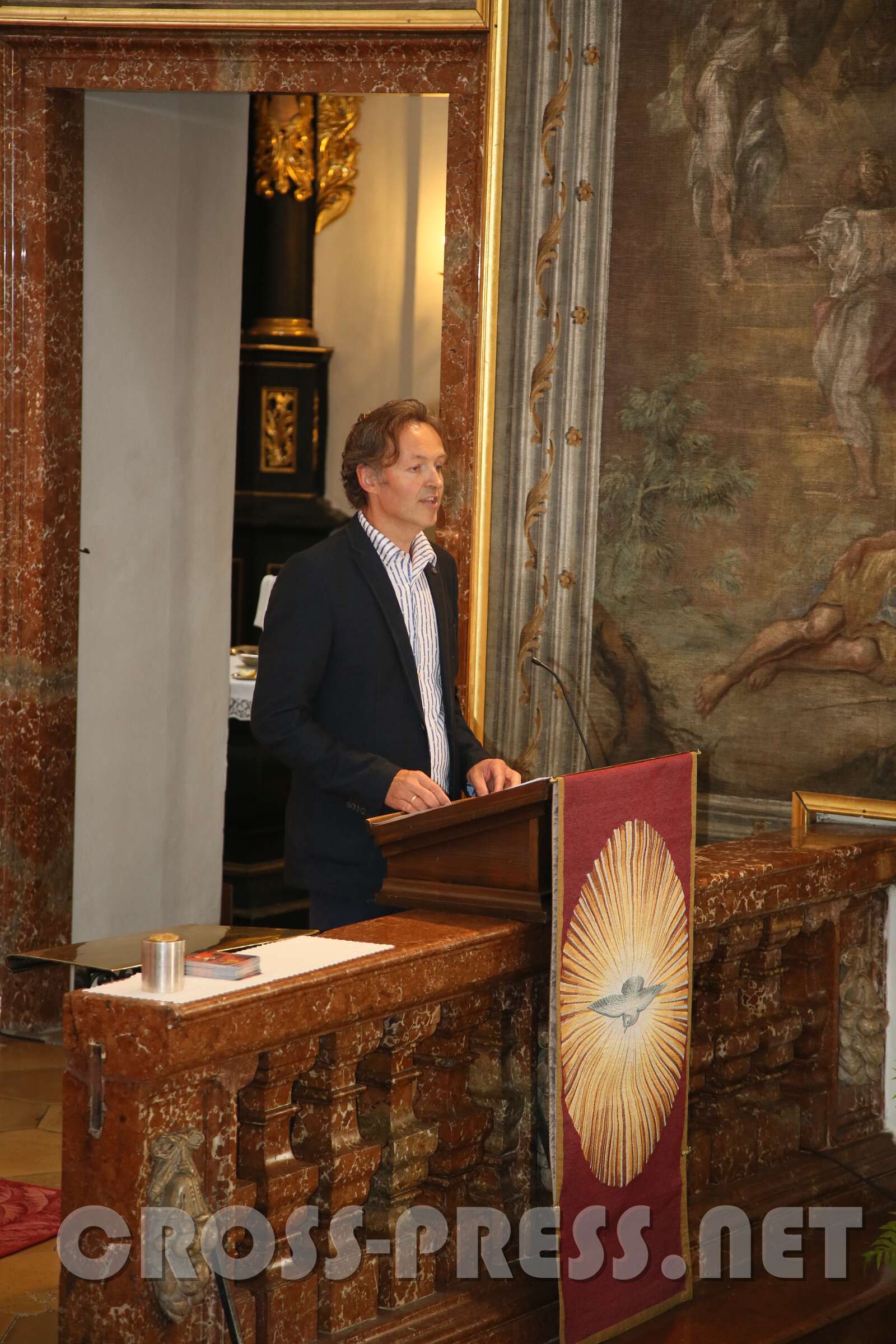 Firmung mit Abt Petrus und Altabt Berthold
